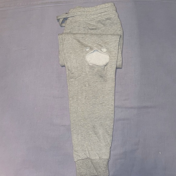 Forever 21 Grey Ripped Joggers Mens Size L - Picture 1 of 4